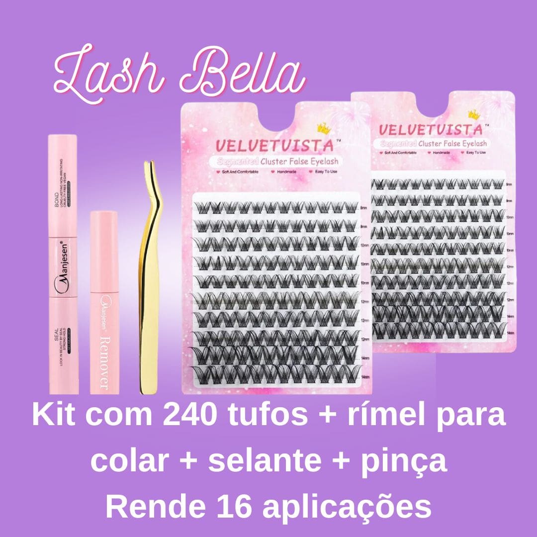 LashBella - Extensão de Cílios em casa