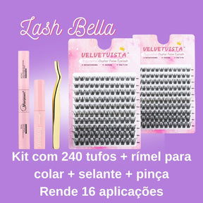 LashBella - Extensão de Cílios em casa