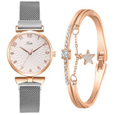 Relógio Feminino com Bracelete Premium Design